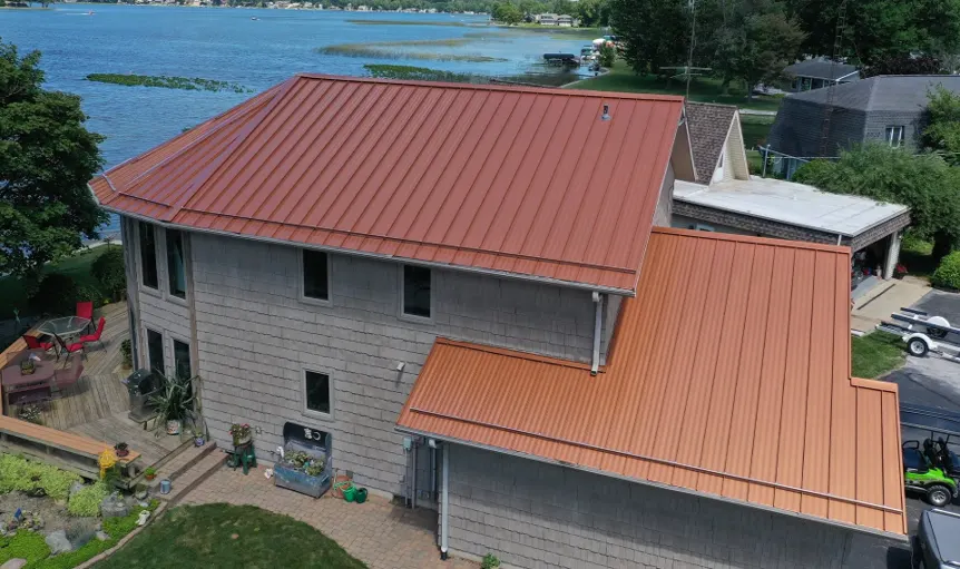 Commercial roof inspection documented in Middletown