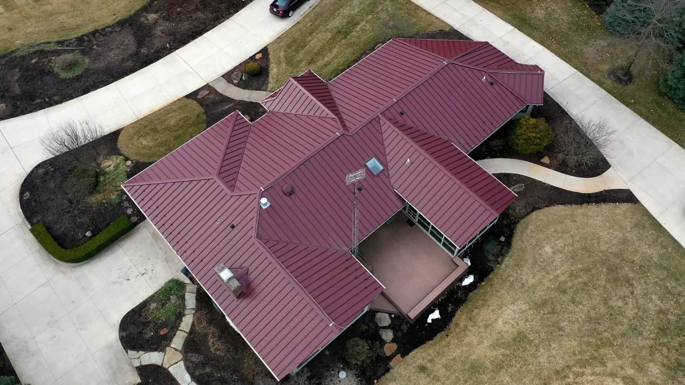 Flashing and seam work in Middletown